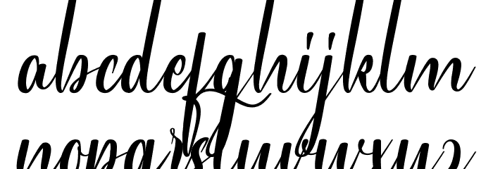Early Winter Demo Font LOWERCASE