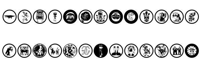 EarlyAmericans Font LOWERCASE