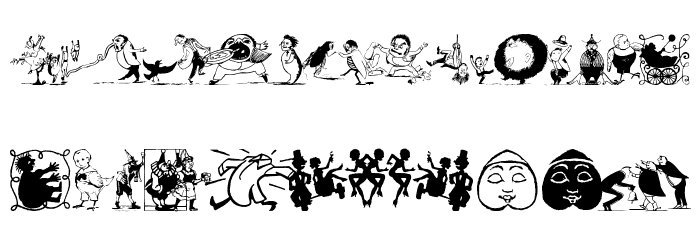 EarlySurrealism1 Font LOWERCASE