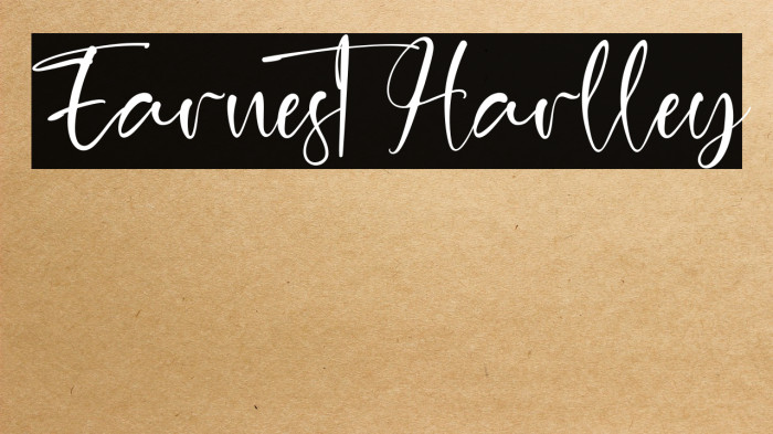 Earnest Harlley Example 2