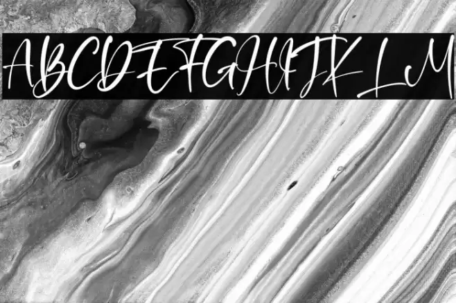 EarnestHarlley Font examples