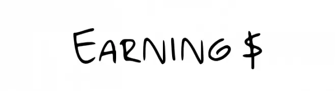 Earning $  تنزيل الخطوط