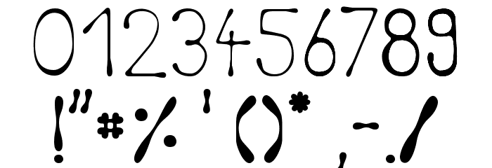 Earpick Bold Font OTHER CHARS
