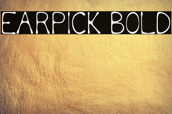 Earpick Bold Example 3