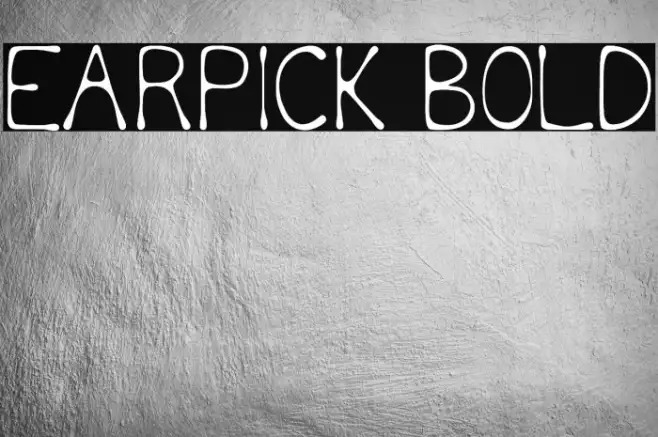 Earpick Bold Example 3