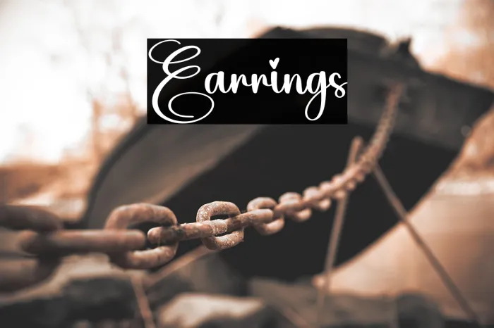 Earrings Example 3