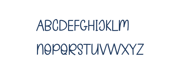 Earter Unicorn Uppercase