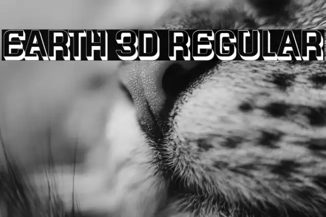 Earth 3D Regular Example 1