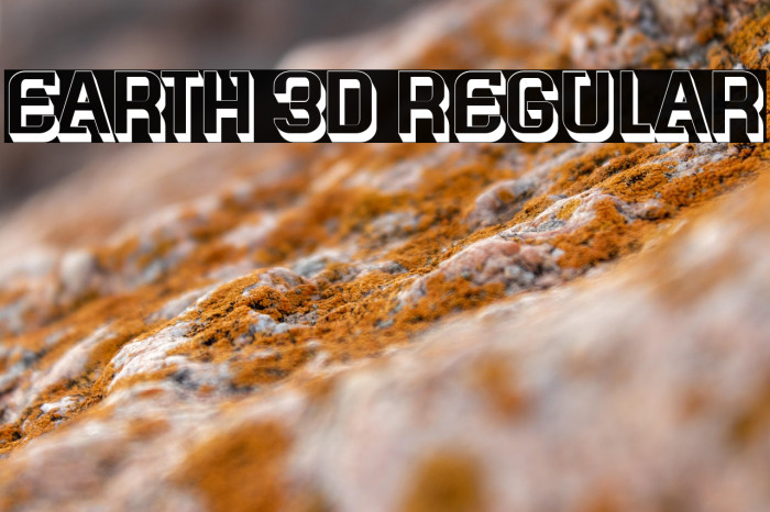 Earth 3D Regular Example 3