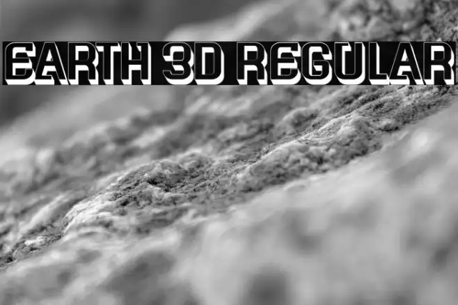 Earth 3D Regular Example 3