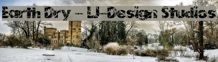Earth Dry - LJ-Design Studios Font examples