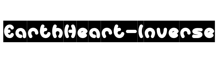 Earth Heart-Inverse  les polices de caractères gratuit tlcharger