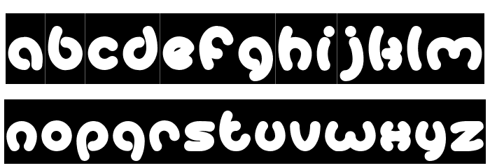 Earth Heart-Inverse Font LOWERCASE