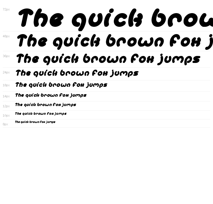 Earth Heart Italic Waterfall