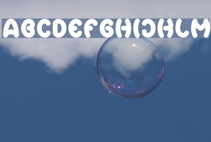 Earth Heart Font examples