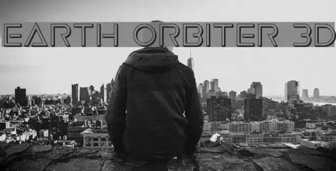 Earth Orbiter 3D Шрифта examples