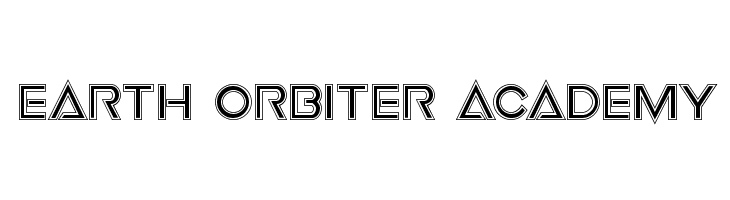 Earth Orbiter Academy Font