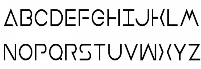 Earth Orbiter Condensed خط أحرف كبيرة