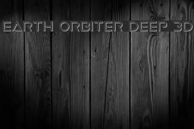 Earth Orbiter Deep 3D Example 3