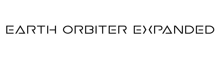 Earth Orbiter Expanded Fonte
