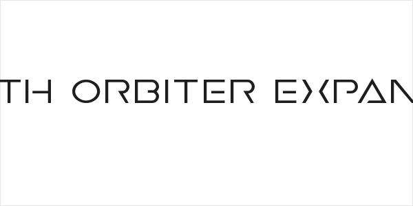 Earth Orbiter Expanded Logo