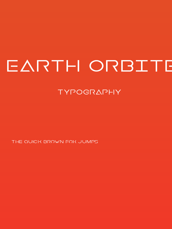 Earth Orbiter Expanded Poster