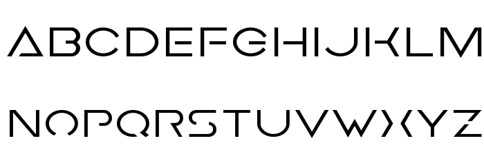 Earth Orbiter Expanded Font LOWERCASE