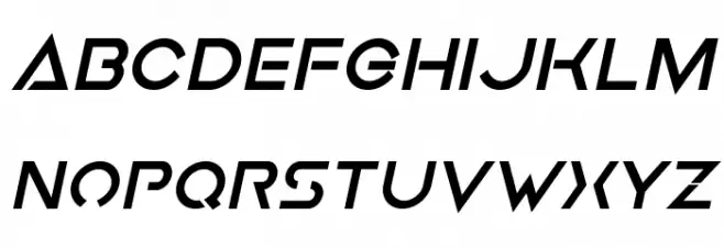 Earth Orbiter Extra-Bold Italic Fonte MINÚSCULAS
