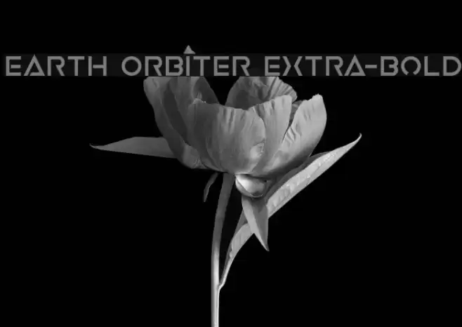 Earth Orbiter Extra-Bold Font examples