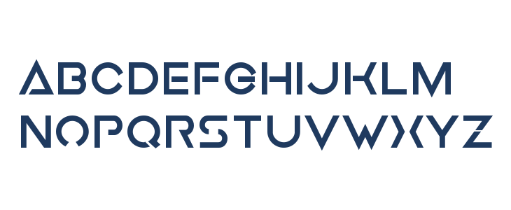 Earth Orbiter Extra-Bold Lowercase