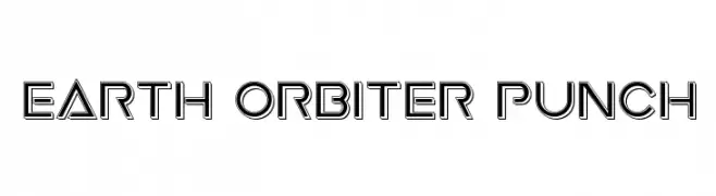 Earth Orbiter Punch  Frei Schriftart Herunterladen