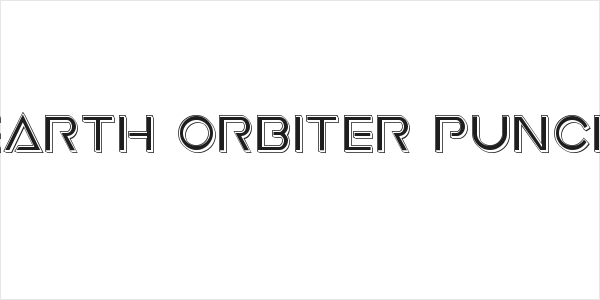 Earth Orbiter Punch Logo