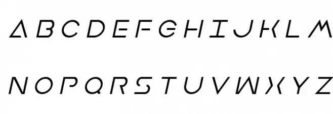 Earth Orbiter Title Italic Fuentes MAYÚSCULAS