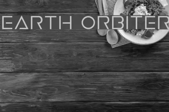 Earth Orbiter Font examples