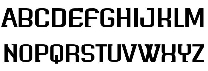 Earth Regular Font LOWERCASE