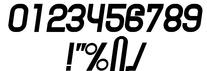 Earth Slight Medium Italic Font OTHER CHARS