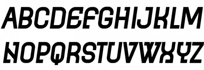Earth Slight Medium Italic Fuentes MAYÚSCULAS