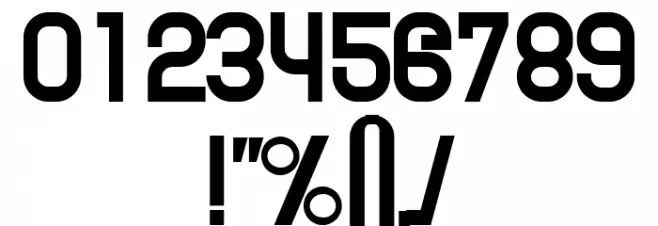 Earth Slight Medium Font OTHER CHARS