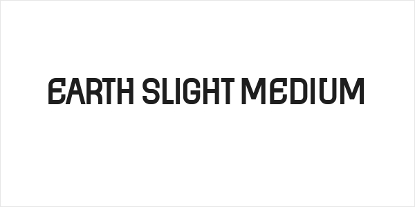 Earth Slight Medium Logo