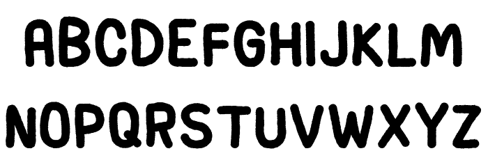 Earth Spirit Font LOWERCASE