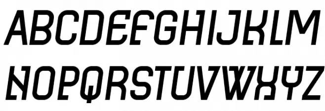 Earth Tallness Italic Шрифта ВЕРХНИЙ