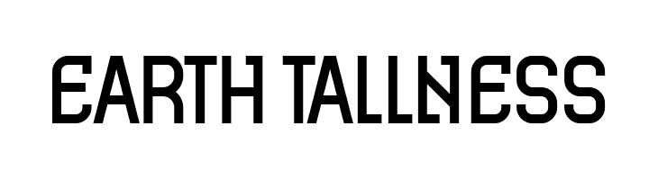 Earth Tallness  Descarca Fonturi Gratis