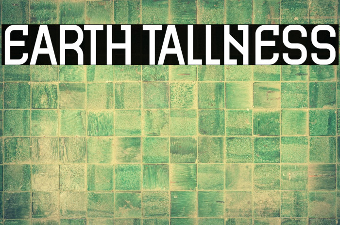 Earth Tallness Example 2