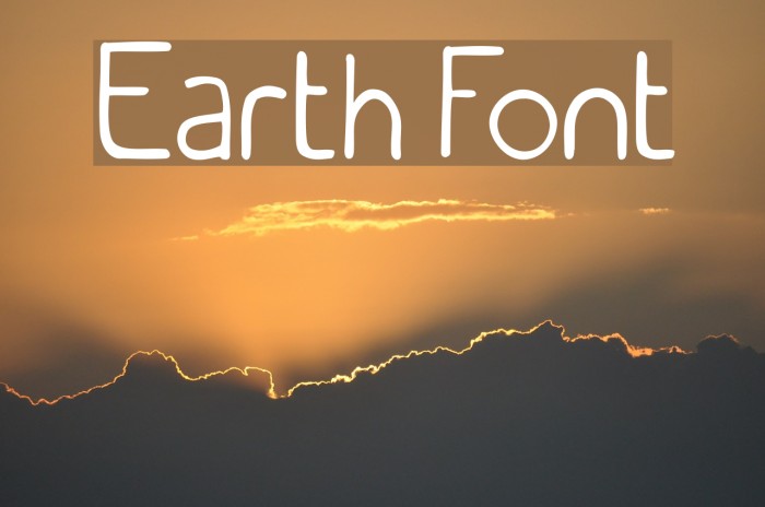 Earth Font - FFonts.net