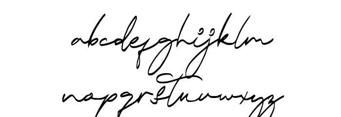 Earthan FREE Font LOWERCASE