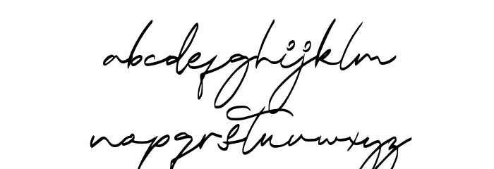 EarthanFREE Font LOWERCASE