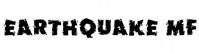 Earthquake MF  Fuentes Gratis Descargar