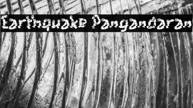 Earthquake Pangandaran Example 2