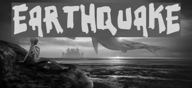 Earthquake Font examples