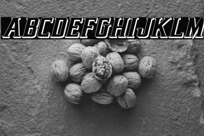 Earthrealm 3D Italic Font examples